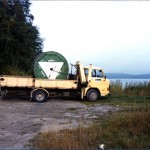 Kabeltransport till Hällefors 1977