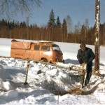 Carl-Erik Asker i Borra, Gräsmark 1980