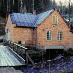 Reinholdsfors kraftstation. Arvika 1989