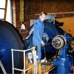 Bernt Wikström. Skarpeds kraftstation, Rottneros 1995