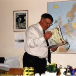 Erik Hertzberg avtackas. Sunne elverk 1996