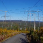 Ett virrvarr av ledningar, Porjusberget 2014