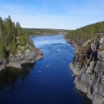 Umeälven vid Forsnacken mellan Gardikfors och Slussfors 2016