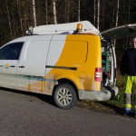 Mimmi Kuoljok på Vattenfall Services Nordic AB i Jokkmokk 2016