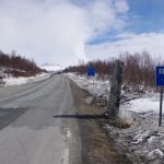 Projekt Joesjö-Boxfjäll nära Norska gränsen väster om Tärnaby 2017