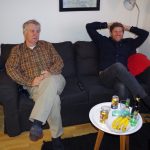 Kjell Strandberg och Christian Olsson Nektab på Tärnaby Fjällhotell 2017