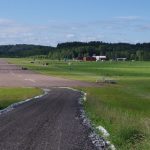 O-ringenstaden i startgroparna vid flygfältet i Arvika 2017