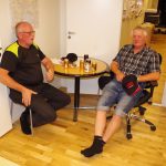 Sven Olsson och Leif Nilsson på Kewab i Torsby 2018