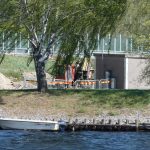 Styrd borrning under Klarälven vid Borgmästarbron i Karlstad 2019