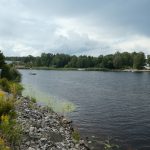 Styrd borrning under Klarälven vid Kartbergsbron 2019