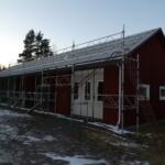 Montering av solcellspaneler i Norra Viken 2023